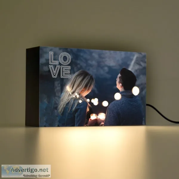 You Light Me Up Personalised Lamp