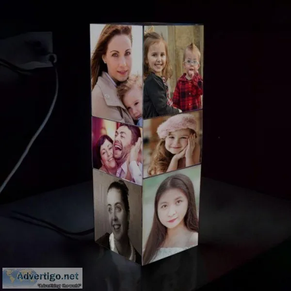 Personalised Glowing Tower Lamp