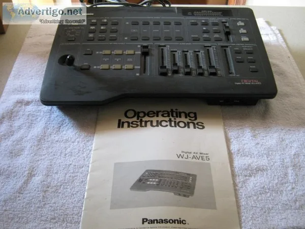 Panasonic WJ-AVE5  Digital AV Mixer