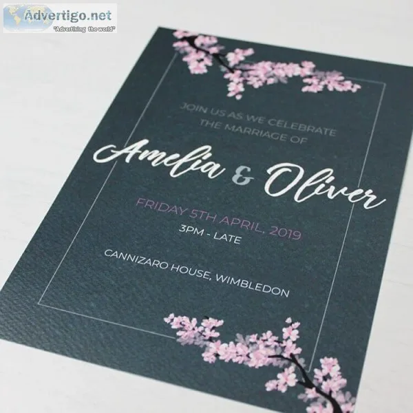 Wedding Invitation Printing London