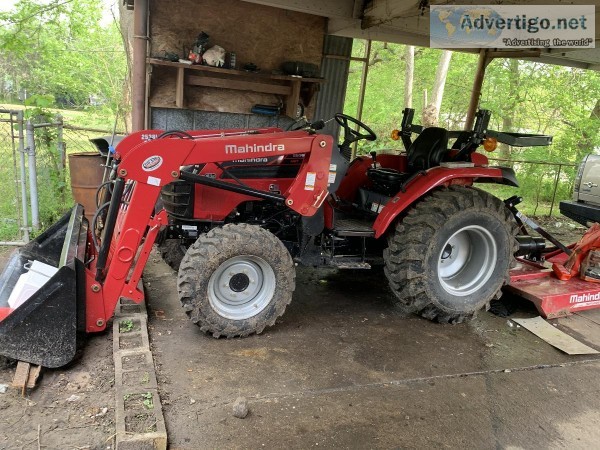 Tractor work and mowing