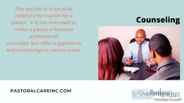 Counseling Ideas for Pastors