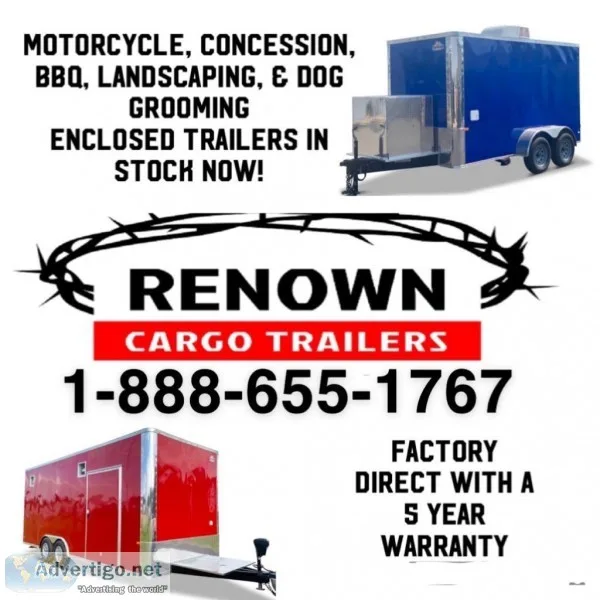  Enclosed Cargo Trailer