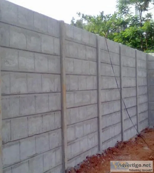 RCC Precast Compound Wall and Boundary Wall Manufacturers in Ind