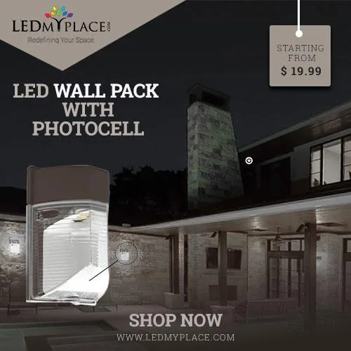 Outdoor LED Wall Packs With Photocell At Best Price