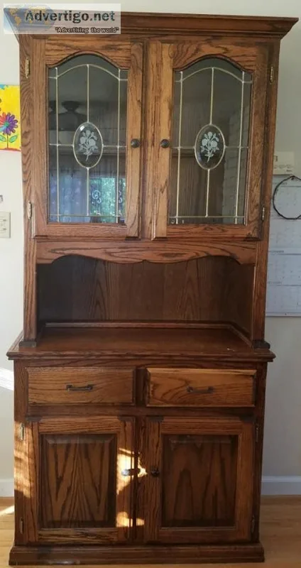 Oak Hutch