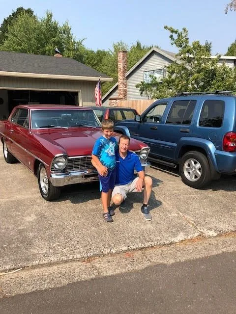 Old school Chevy mechanic