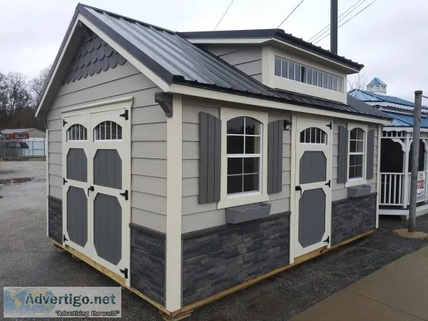 12  x 16  Cape Cod Shed  Portable Storage Building