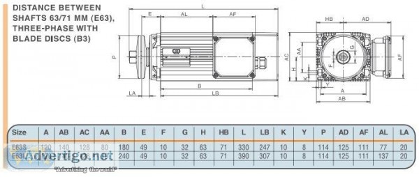 CEG SAW ARBOR MOTOR ETSTD63LB22L (NEW)
