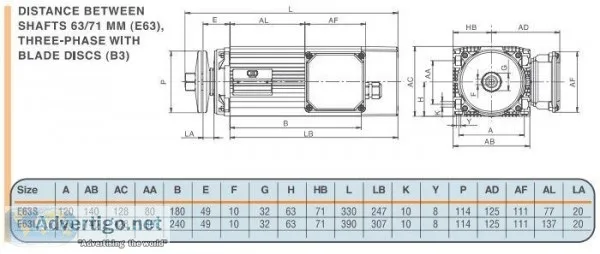 CEG SAW ARBOR MOTOR ETSTD63LB22L (NEW)