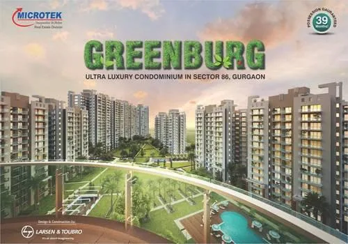 Greenburg By Microtek  Ready to Move 2 3 and 4 BHK Flats in Gurg