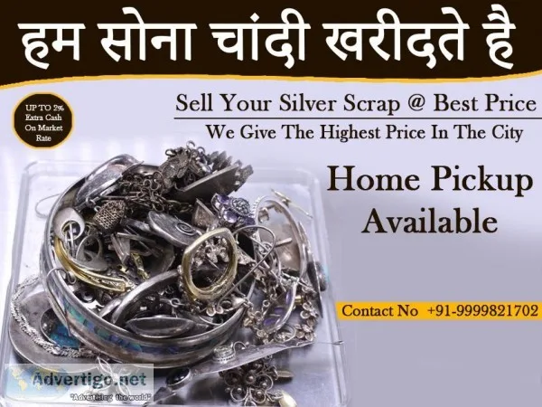 Silver Buyers  Sell silver in Delhi