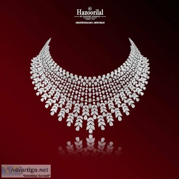 Best in class Hazoorilal diamond jewellery