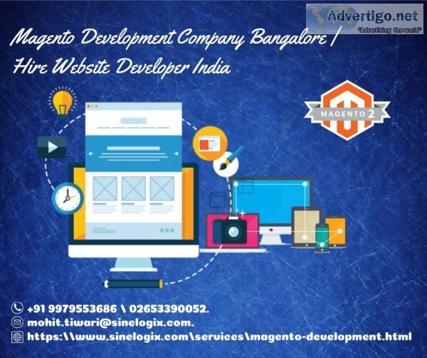 Magento Development Company Bangalore  Hire Website Developer In
