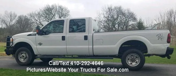 2012 Ford F-350 SD Crew Cab 4WD Diesel Pickup Truck