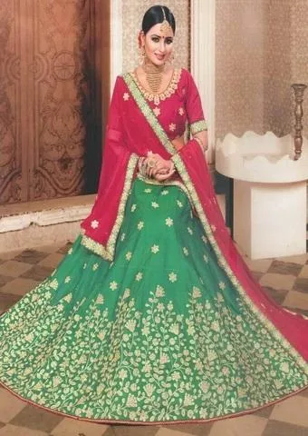Lehenga materials