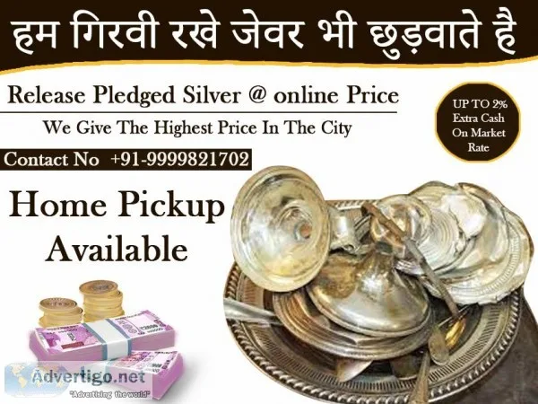Second hand silver jewellery buyer in raj nagar