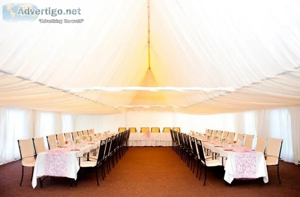 How you can get a quality tent house for your wedding