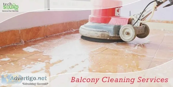 Sanitized Balcony cleaning services in Bangalore