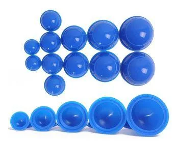 Buy 12pcs Body Massage Silicone Vacuum Cans Cupping Set