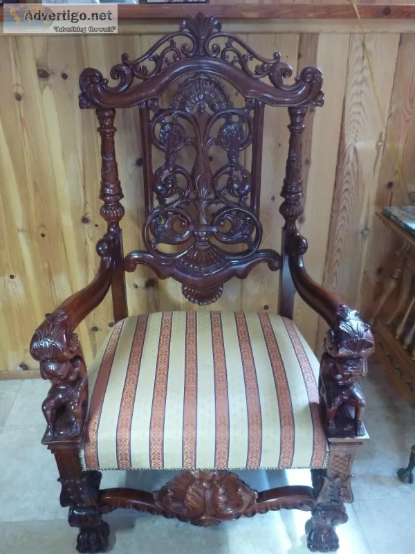 2 regal chairs