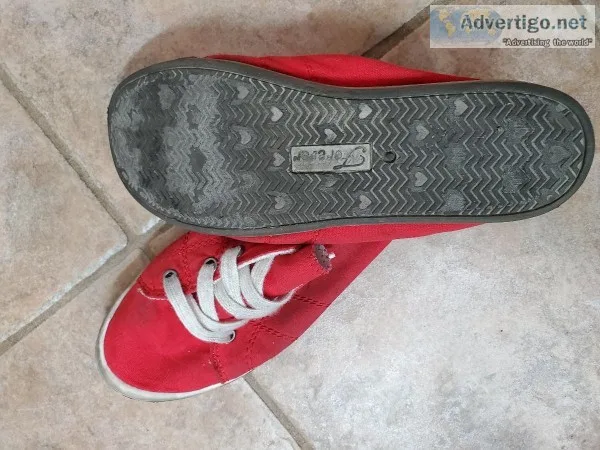 Well worn women shoes