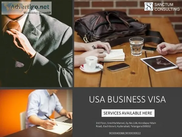 USA Business Visa Services Available
