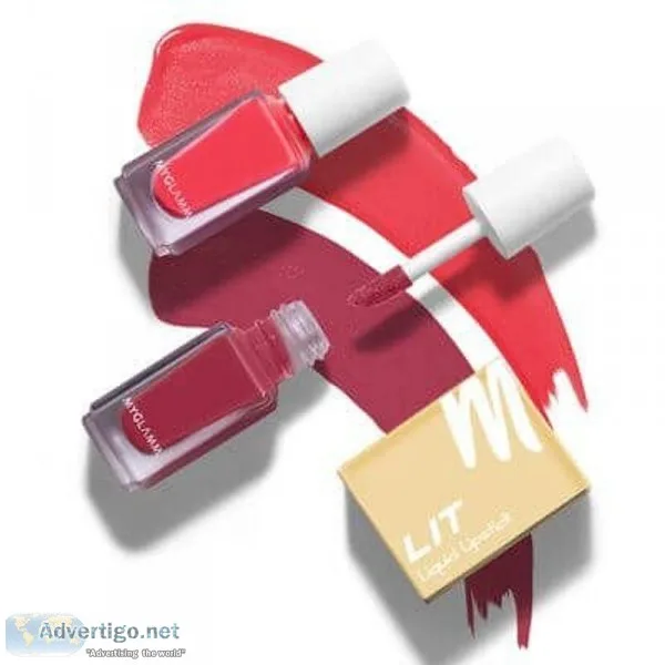 Hot Pink and Muted Purple Matte Lipstick - MyGlamm