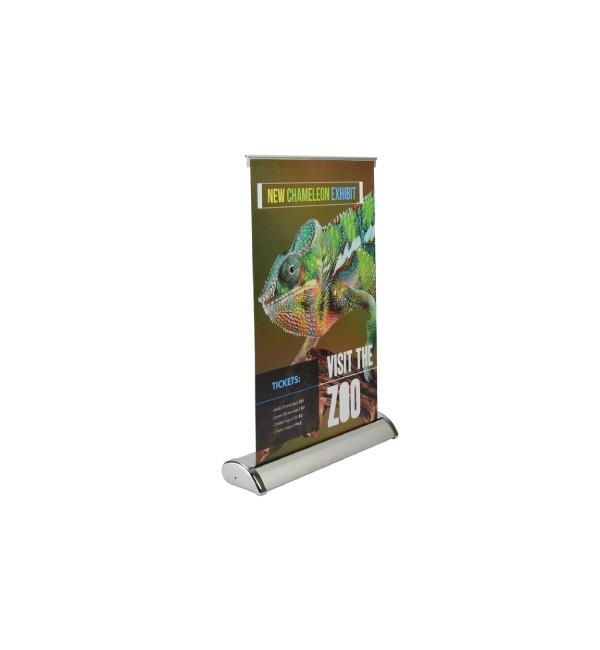 Table Top Banner Display Stands With Custom Graphics - Starline 