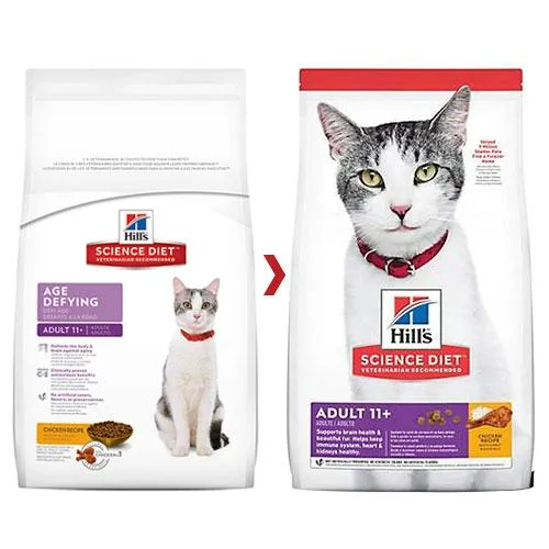 Buy Hills Science Diet Adult 11 Chicken Senior Dry Cat Food Onli