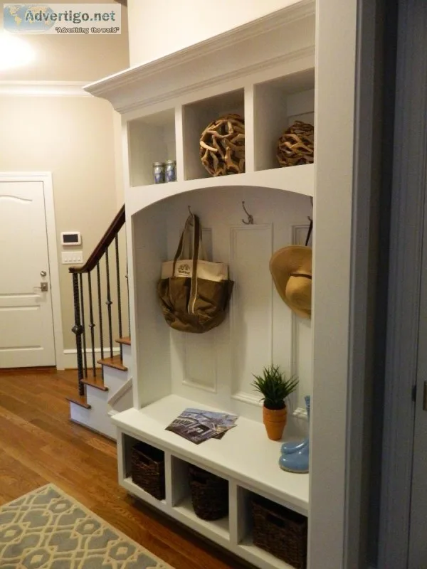 Mud Bench Built-Ins An Intentional &lsquoCatch-All&rsq uo for Yo