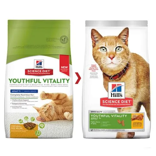 Buy Hills Science Diet Adult 7 Youthful Vitality Chicken and Ric