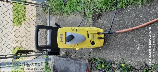 Power washing.