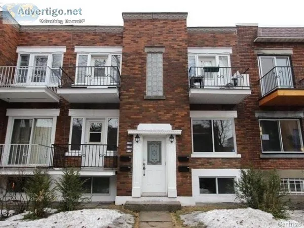 4plex bien entretenu &agrave Rosemont Parc Molson MRB 1698