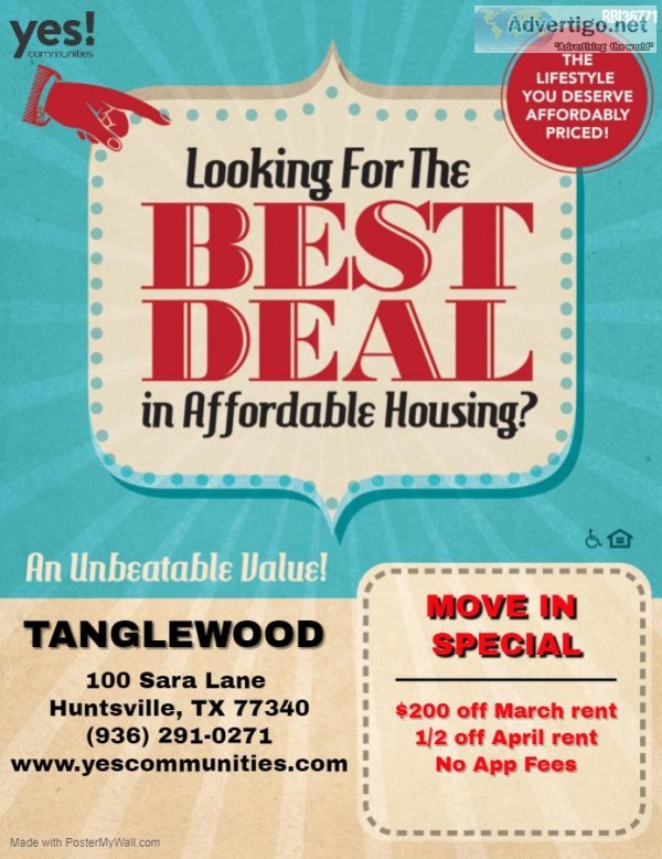 MOVE IN SPECIALS