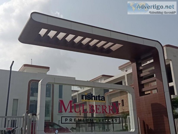 Rishita Mulberry &ndash Ready to move 49 Premium Villas in Susha