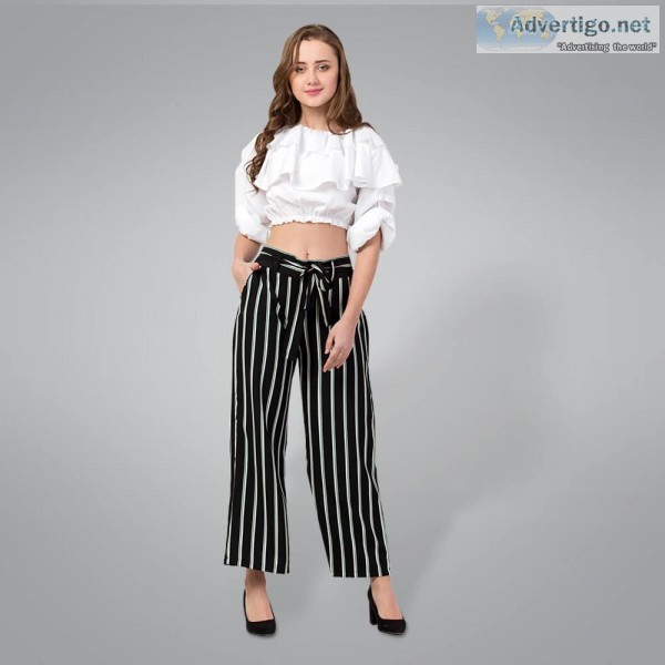 Black Stripes Palazzo  749.00