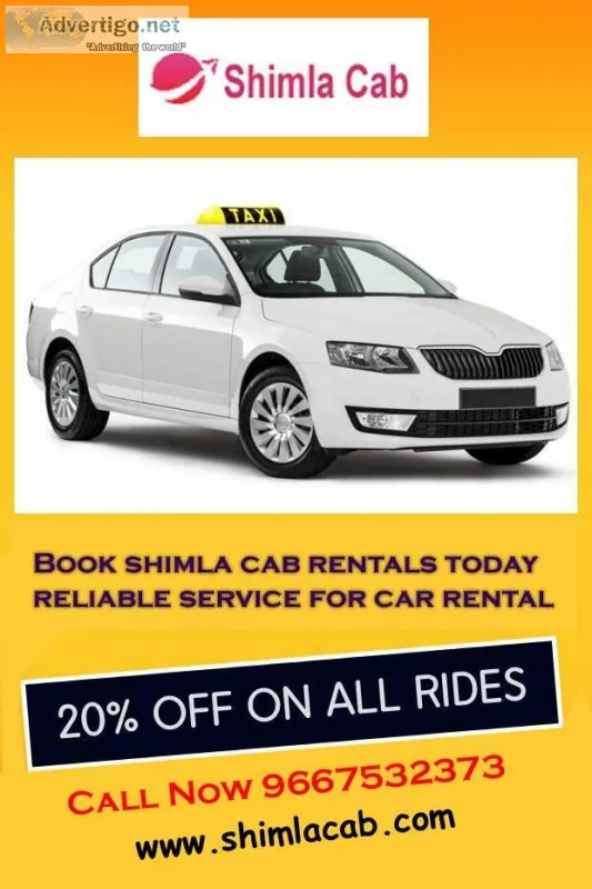 Offers car rental service in Shimla