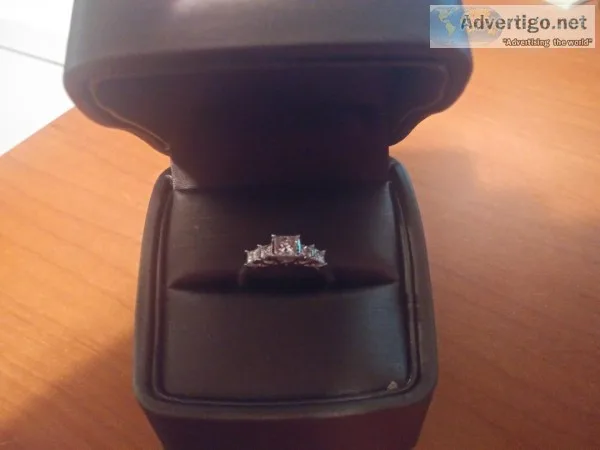14K White 1 CTW Diamond Engagement Ring