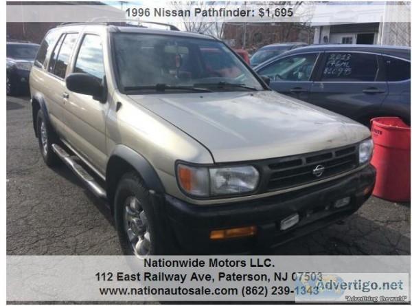 1996 Nissan Pathfinder SE 4dr 4WD SUV 1695   Miles189395