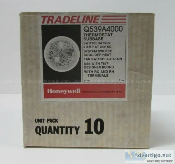 Honeywell Q539A4000 Thermostat Subbase With Heatcool 52635 NIB