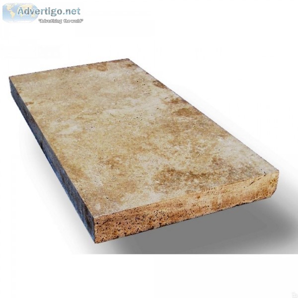 Tuscany Walnut 16X24 Honed Unfilled Tumbled Paver