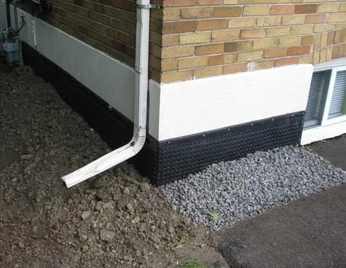 waterproofing basement walls from outside