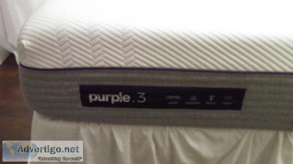 Purple 3 queen mattress