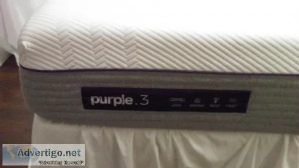 Purple 3 queen mattress