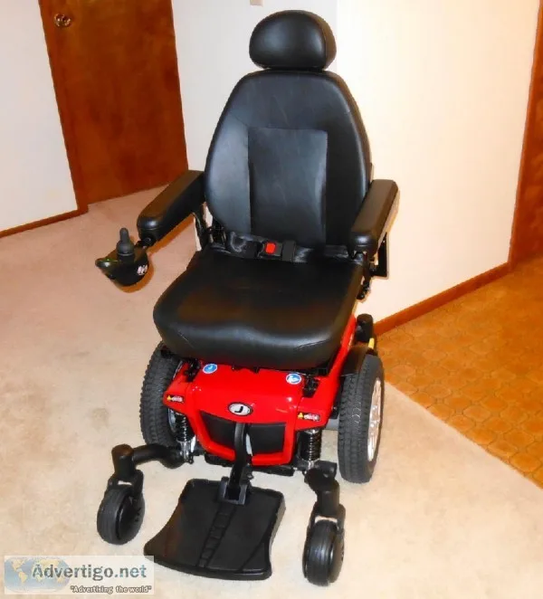 Pride Mobility Jazzy 600 ES Power Wheelchair - Like New with No 