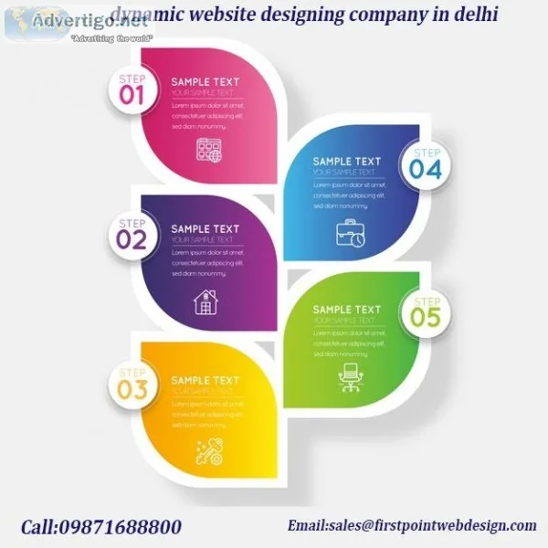 dynamic website designing company in delhi