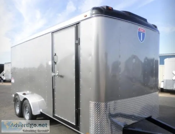 7x16 Enclosed Cargo Trailer
