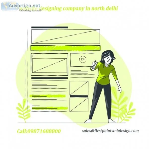 website designing company in north Delhi At Best Price