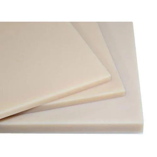 White Nylon Sheet  Thickness 1.14 mm